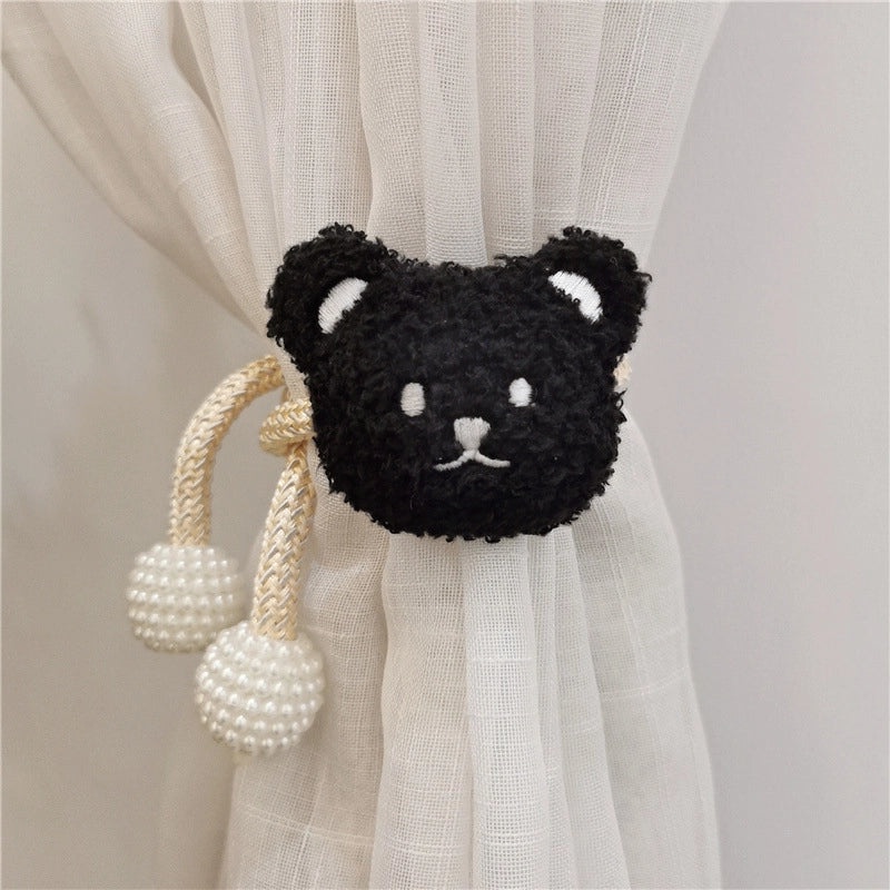 Adorable Bear Polyester Curtain Tiebacks for Window Decor|Home Decor Accessories