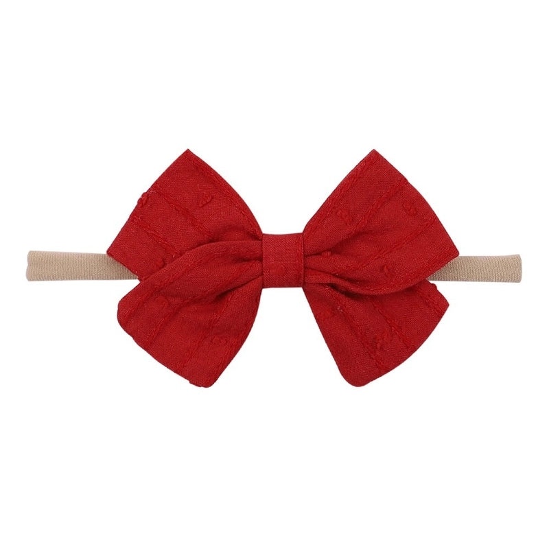 Kids Soft Nylon Bow Headband Candy Colors|Children's Hair Accessories