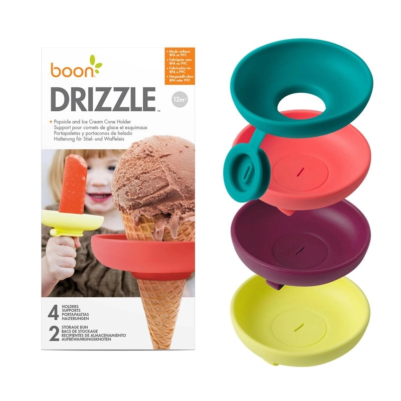 Minimalist Solid Color Silicone Ice Cream Holder Single Piece | Kitchen Tools & Gadgets