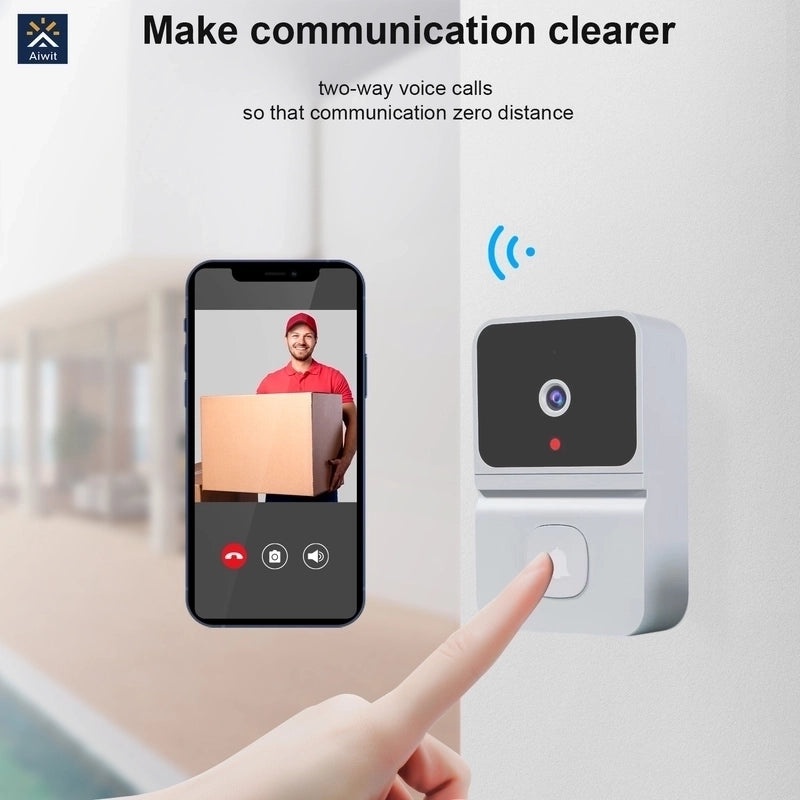 Smart Wireless Video Doorbell for Home Security|Home Security Systems