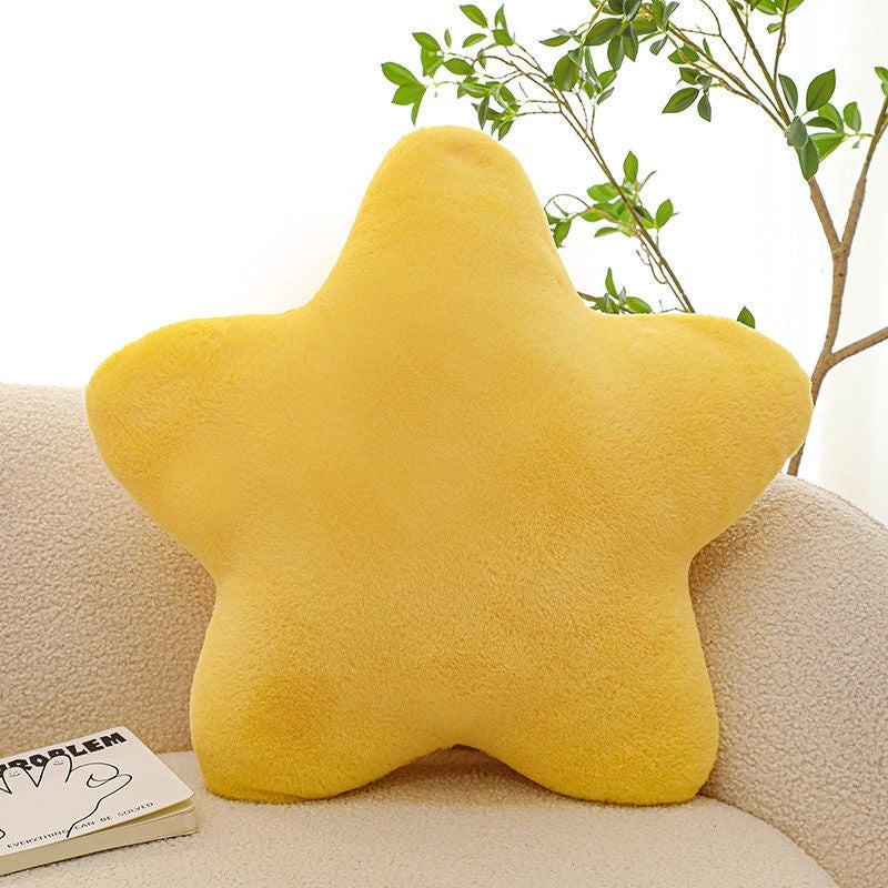 Nordic Star Plush Pillow Soft Cute Sleeping Toy Girls Gift Cream Pink|Home & Living Pillows & Throws