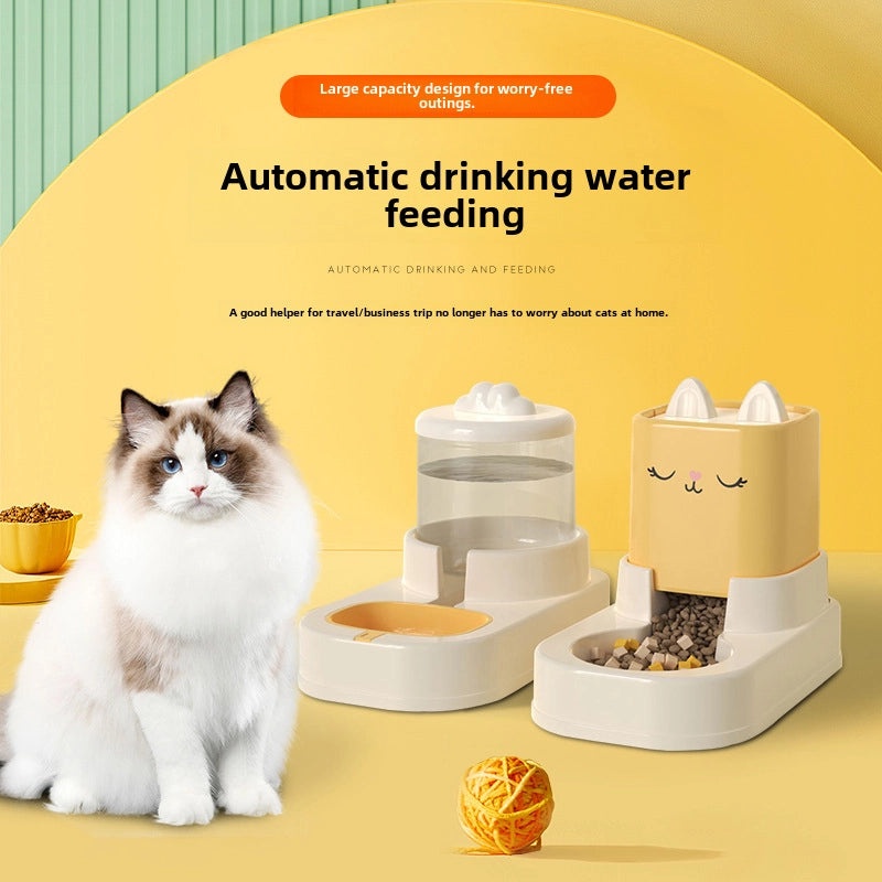 Automatic Pet Water Dispenser Large Capacity Cat Drinking Fountain Bowl|Pet Supplies
