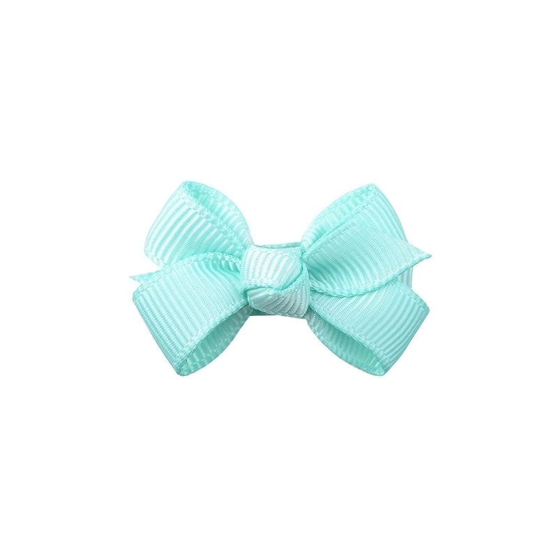 Classic Solid Color Baby Bow Hair Clips Set|Baby Accessories