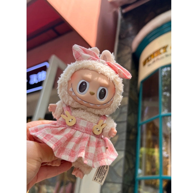 Macron Vinyl Blind Box Pendant 17cm Mini Clothes for Keychain Doll Accessories|Keychain Accessories