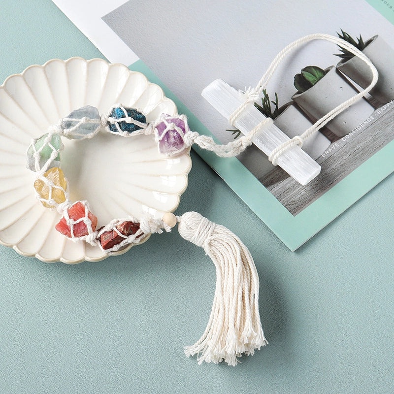 Elegant Irregular Gemstone Crystal Necklace Pendant|Jewelry & Accessories