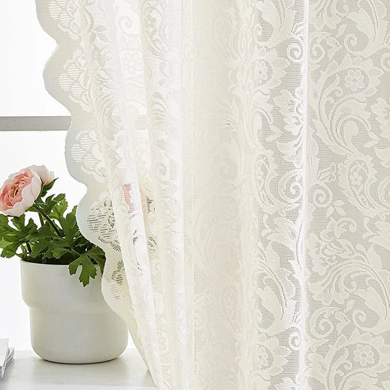 Pastoral Floral Polyester Curtains for Windows | Home Decor Curtains