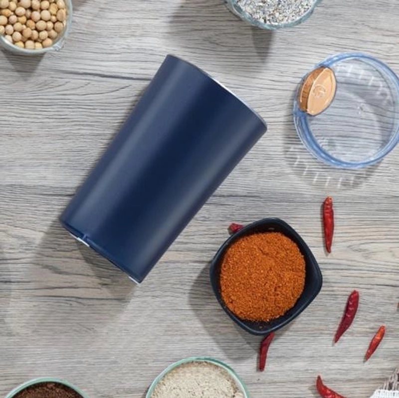 Sleek Solid Color Stainless Steel Herb Grinder | Kitchen Accessories