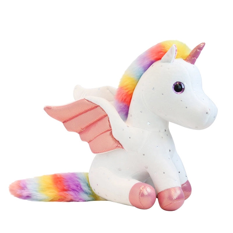 Rainbow Angel Horse Plush Doll for Kids|Toys & Games Plush Toys