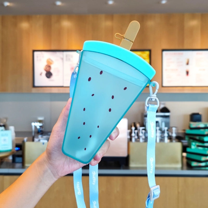 Cute Fruit Design Silica Gel Water Bottle for Daily Use | Drinkware & Bottles