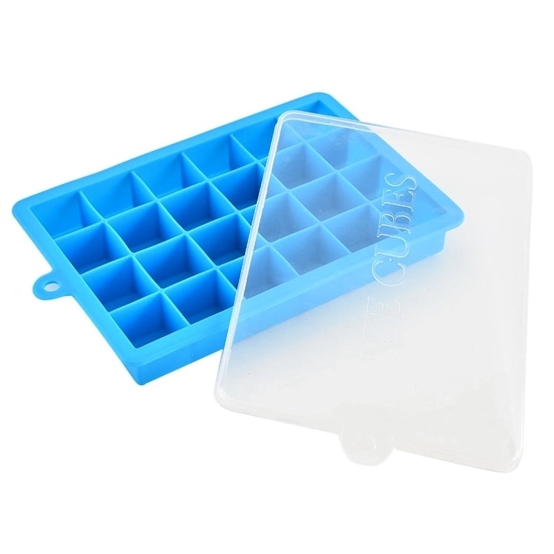 Minimalist Solid Color Silicone Ice Cube Tray, 1 Piece | Kitchen & Dining Accessories