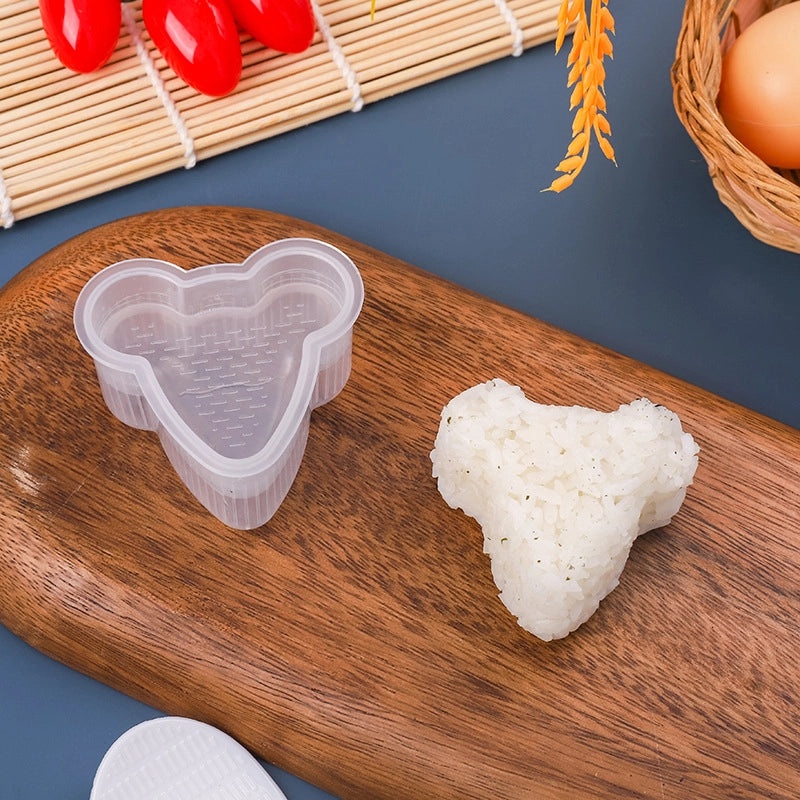 Creative Transparent Cartoon Rice Ball & Sushi Mold for Kids | Kitchen Accessories