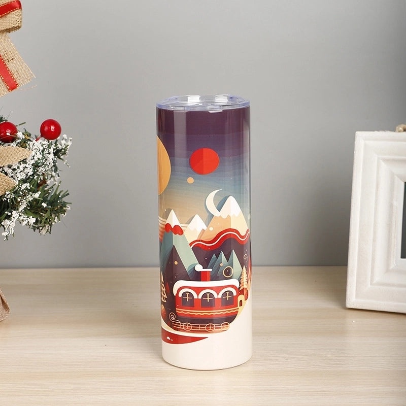 Christmas Vacation Cartoon Stainless Steel Water Bottle 1 Piece | Drinkware & Water Bottles