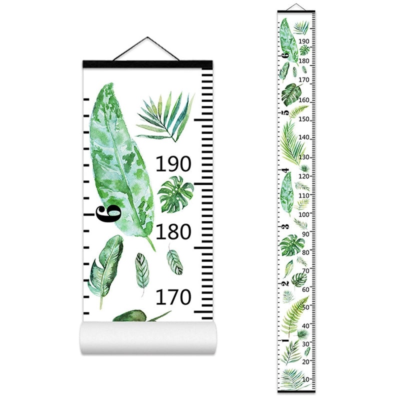 Nordic Kids Height Chart Wall Art | Decorative Growth Measurement for Children | Baby Height Sticker | Student Room Decor | Kids Growth Tracker|儿