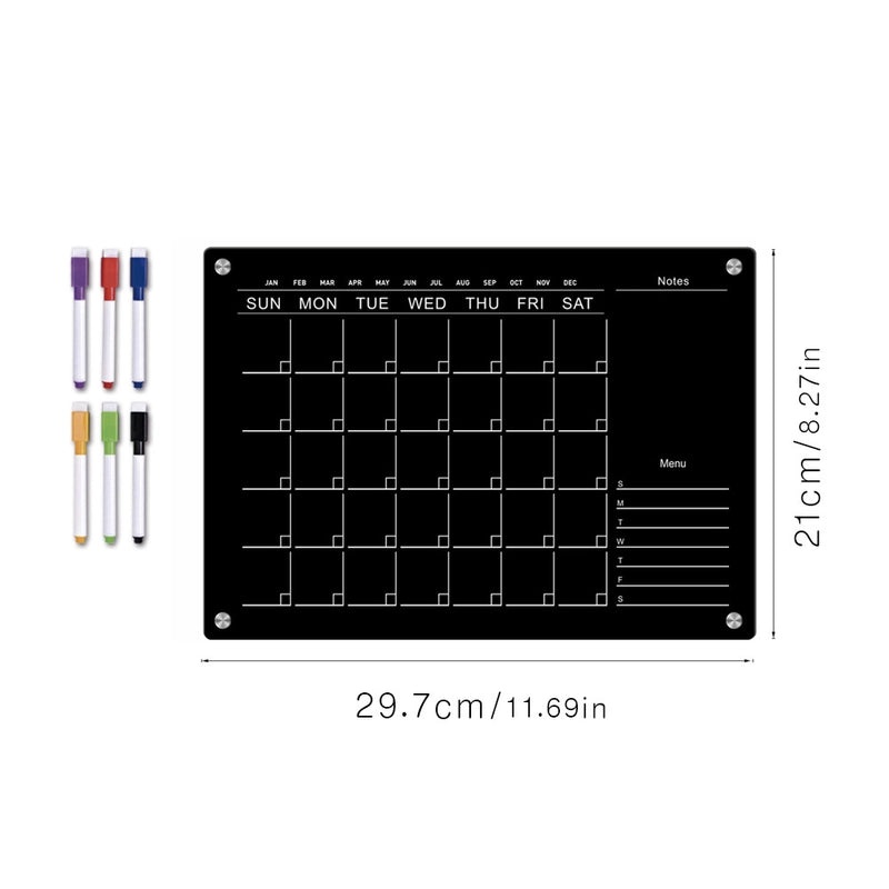 Minimalist Transparent Colored Resin Refrigerator Magnet | Home Decor