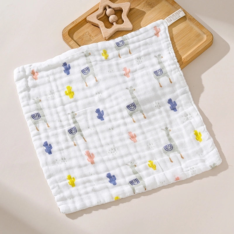 Adorable Cartoon Fruit and Fish Baby Burp Cloths Soft Infant Accessories|Baby Essentials