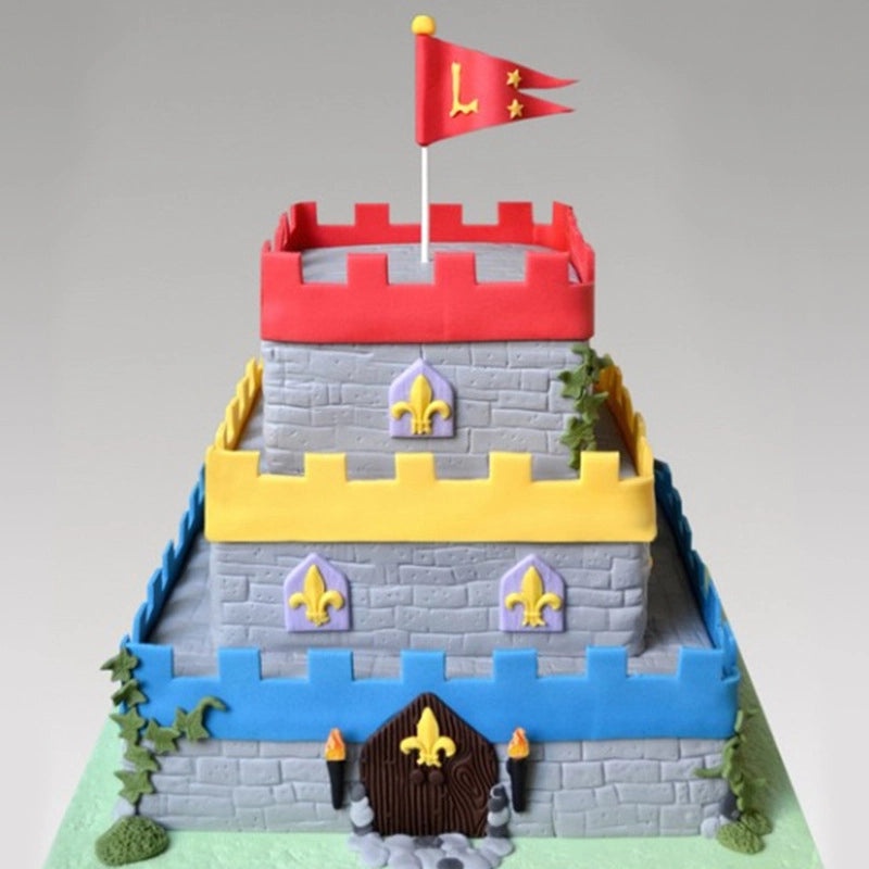 Sugar Cake Printing Mold Set 2PCS | Baking Tools & Accessories