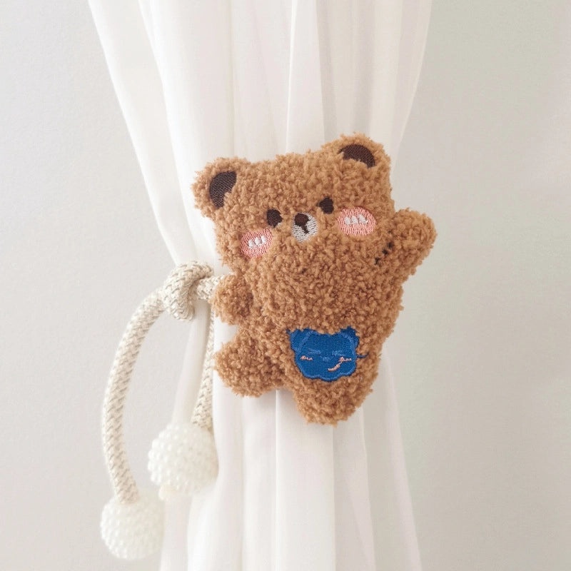 Adorable Cloud Pattern Polyester Curtain Tiebacks | Window Accessories