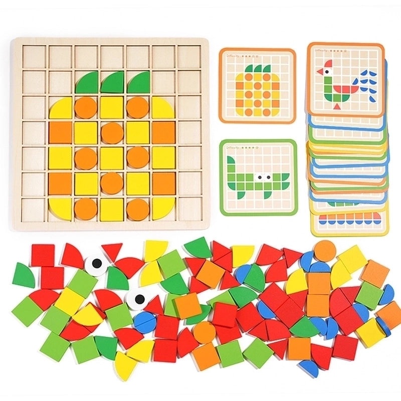 Colorful Wooden Table & Floor Games for Kids|Wooden Toys & Games