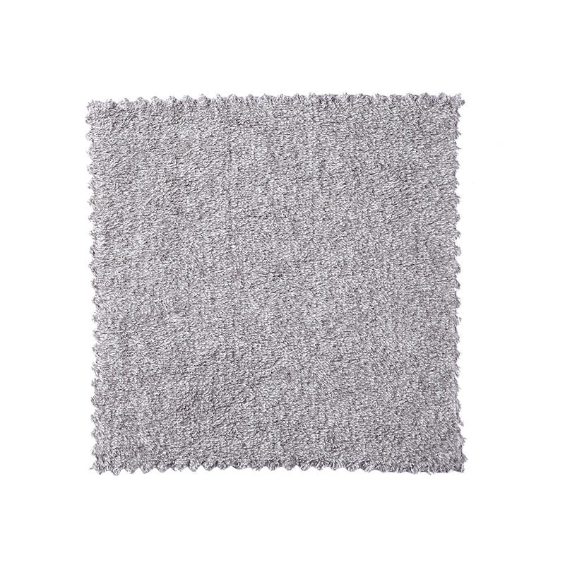 Bamboo Fiber Non-stick Dish Towel Double Absorbent Thick Kitchen Cloth with Scouring Pad|Kitchen Towels & Scrubbers