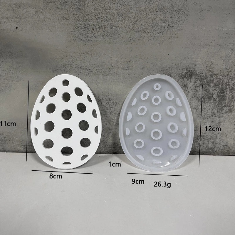 Colorful Easter Egg Shaped Silicone Kitchen Mold for Casual Baking | Kitchen & Dining Accessories