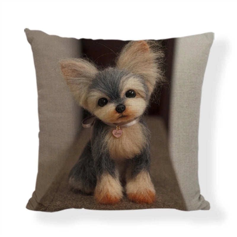 Cute Modern Animal Print Polyester Pillow Covers for Couch Sofa Decor|Home Decor & Pillows