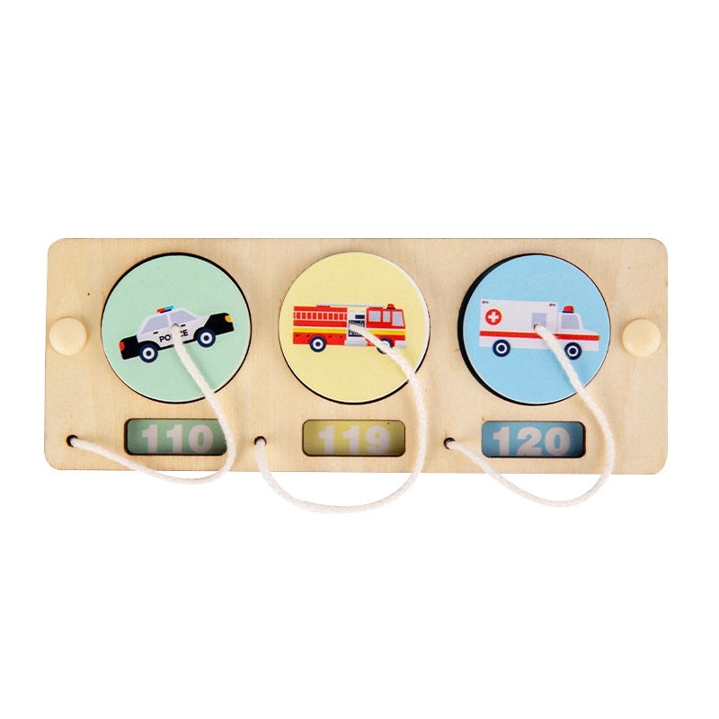 Handmade Educational DIY Accessories Early Learning Pair Matching Board|Educational Toys & DIY Craft Supplies