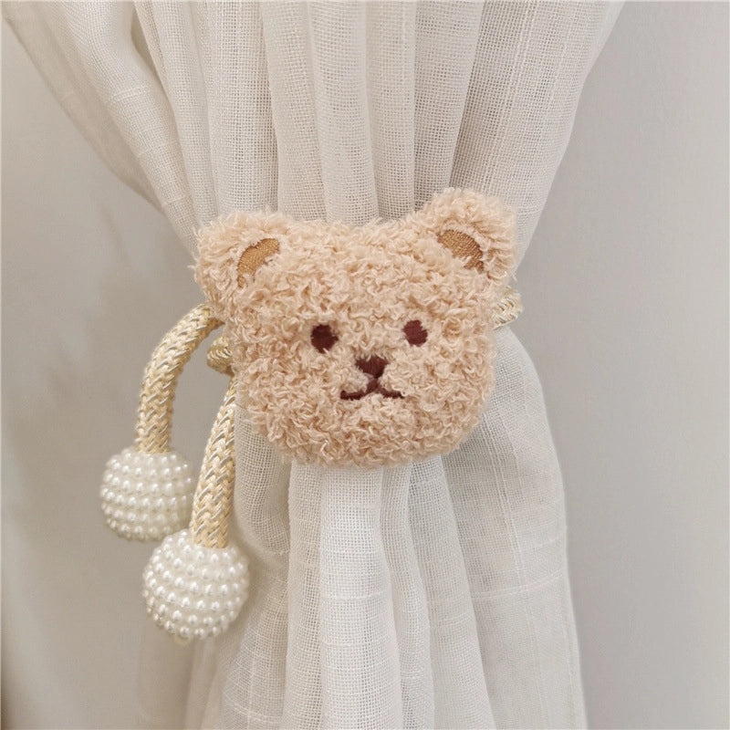 Adorable Bear Polyester Curtain Tiebacks for Window Decor|Home Decor Accessories