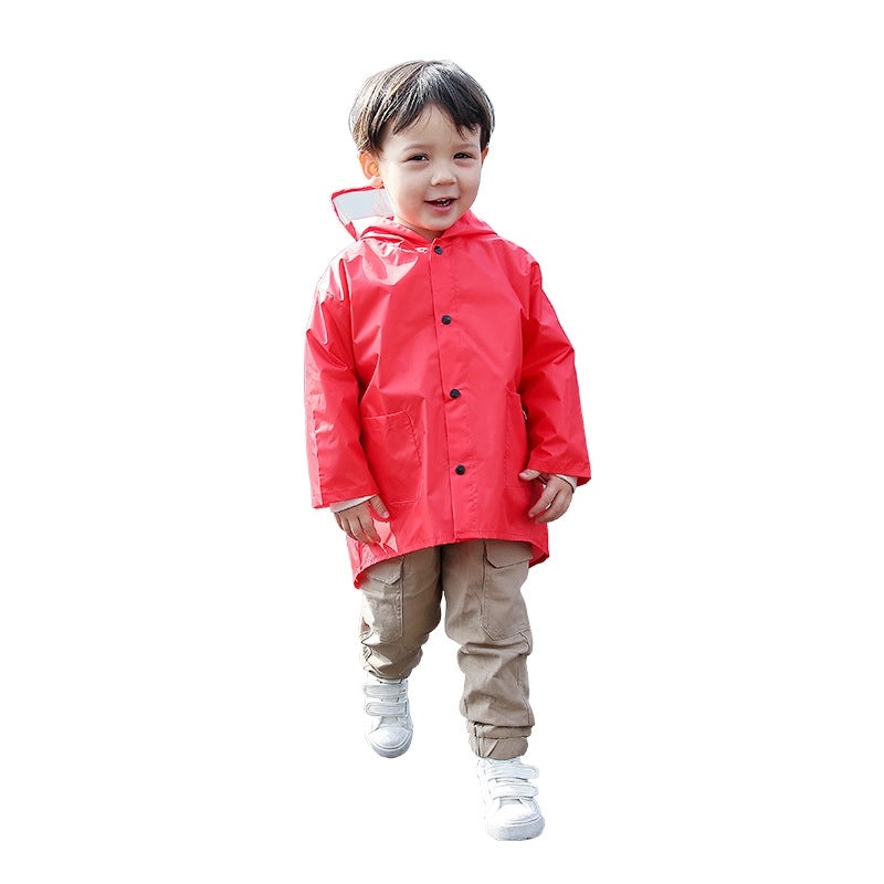 Kids Cartoon Dinosaur Raincoat Poncho for Boys Girls 2-6 Years Old Spring Autumn | Kids Rainwear
