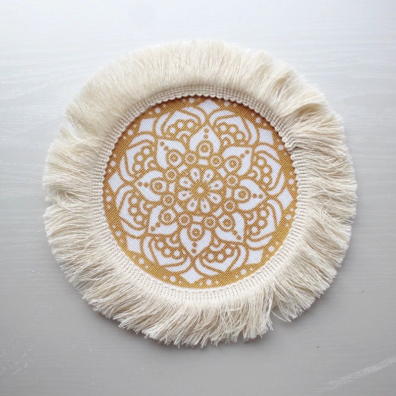 Colorful Jute Placemat Single Piece for Dining Table|Home Decor Table Linens