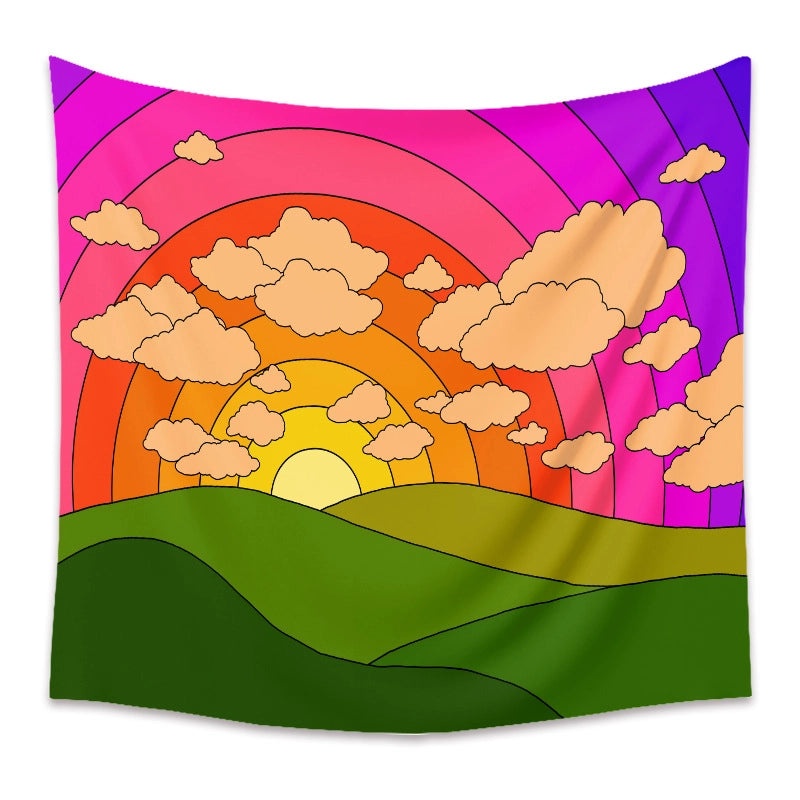 Colorful Hanging Fabric for Fashionable Room Decoration|Home Decor & Accessories