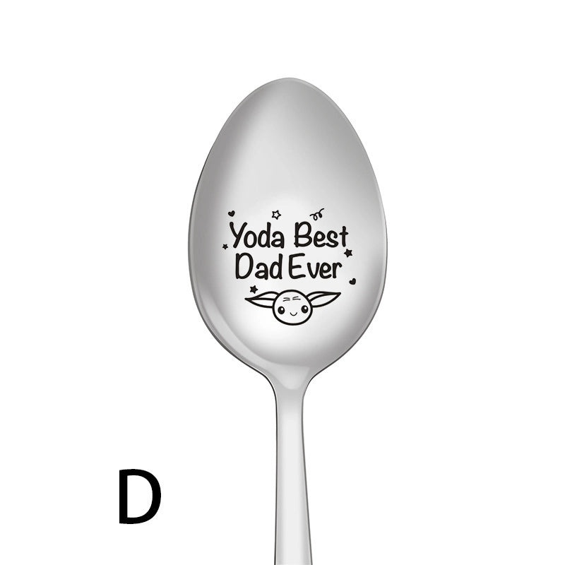 Cute Cartoon Stainless Steel Spoon for Everyday Use|Kitchen & Dining Accessories