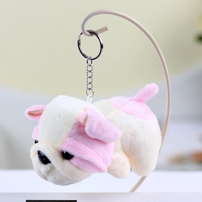 Sha Pei Puppy Plush Keychain Small Dog Pendant Soft Doll Bag Charm|Accessories & Keychains