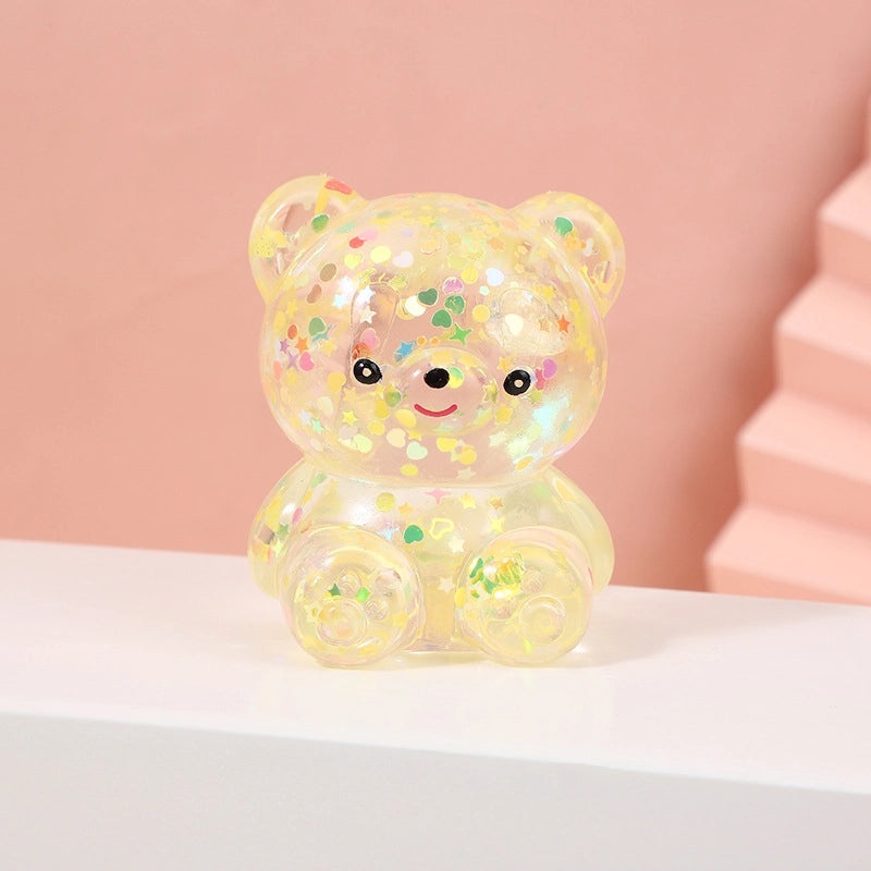 Cute Bear Squeeze Toy Made of Soft TPR Material|Stress Relief Toys