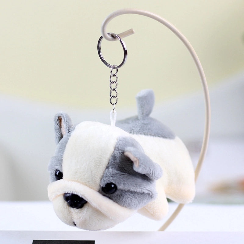 Sha Pei Puppy Plush Keychain Small Dog Pendant Soft Doll Bag Charm|Accessories & Keychains
