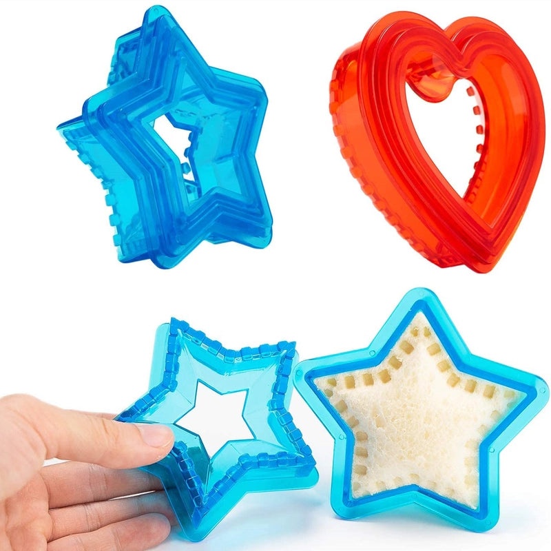 Sandwich Bread Cutter and Sealer Mold for Kids DIY Breakfast | Kitchen Tools and Gadgets