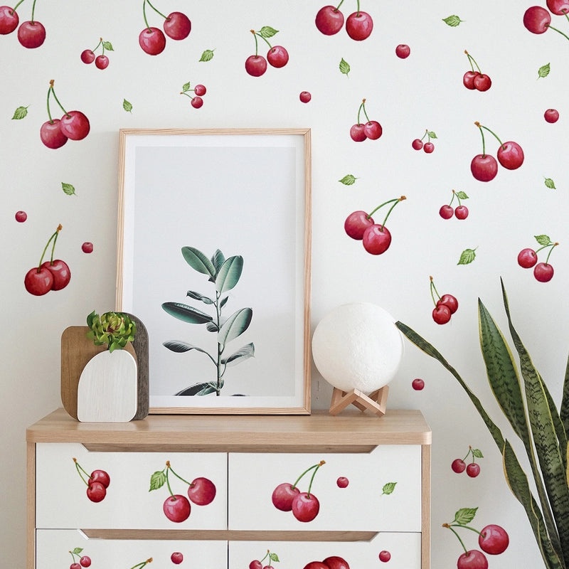 Cherry PVC Wall Decal for Windows|Home Decor & Accessories