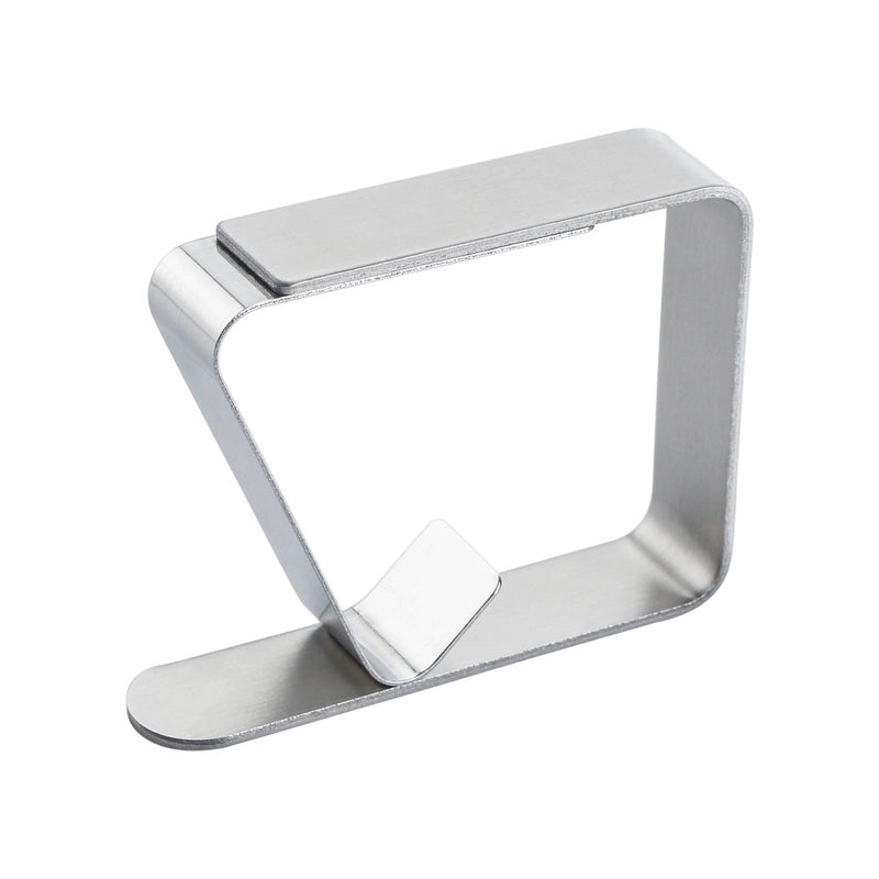 Minimalist Stainless Steel Solid Color Tablecloth Clip 1 Piece|Home & Kitchen Accessories