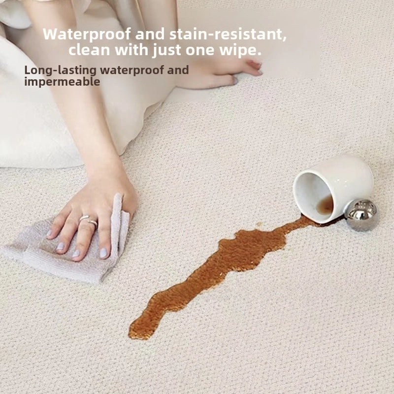 Waterproof Diatom Silk Wool Carpet for Living Room and Bedroom | Home Decor Rugs