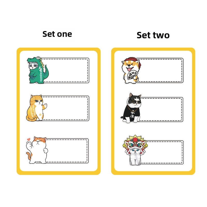 可擦写冰箱留言板磁贴|家居装饰与收纳