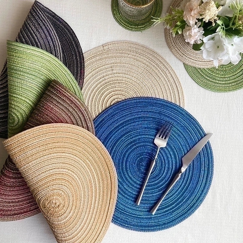 Vintage Style Cotton Yarn Placemat Single Piece|Home Decor Tableware Accessories