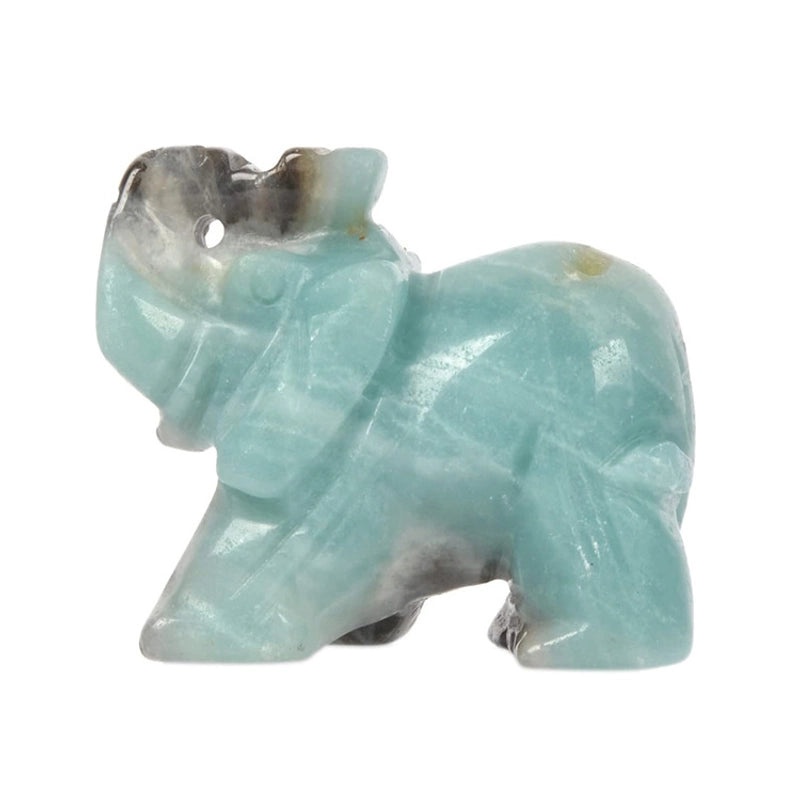 Set of 5 Minimalist Elephant Crystal Figurines | Home Decor Ornaments|Artificial Decorative Accessories|Elegant Table Decorations|Gift Ideas|Deco