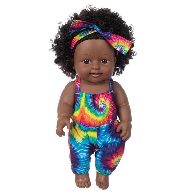 12 Inch African American Baby Doll for Girls | Dolls & Toys