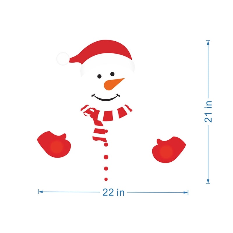 Christmas Snowman DIY Waterproof Magnetic Fridge Decoration|Home Decor & Kitchen Accessories
