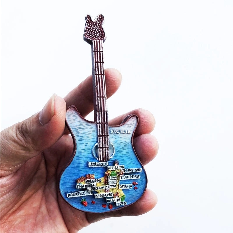 3-Piece Retro Streetwear Color Block Synthetic Resin Magnets Set|Home Decor & Magnets