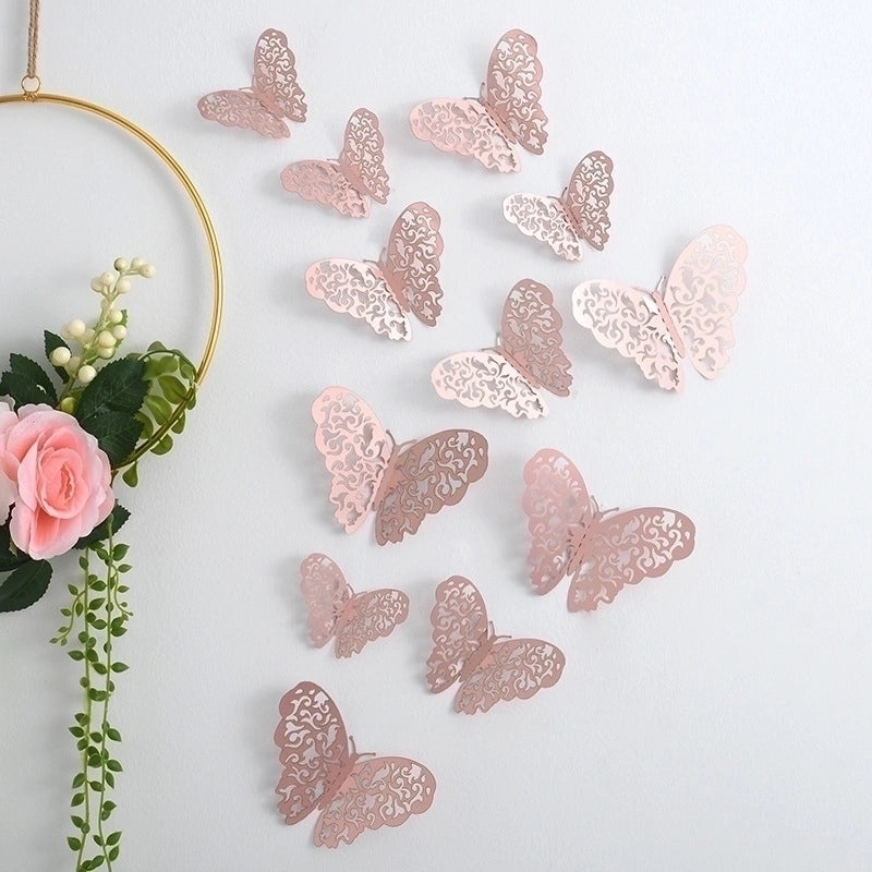 Charming Butterfly Paper Wall Decals for Home Decor|Wall Stickers