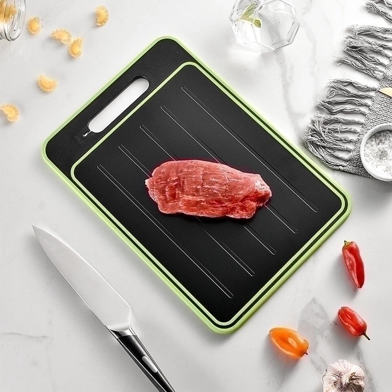 Sleek Minimalist Solid Aluminum Cutting Board Single Piece|Kitchen Accessories