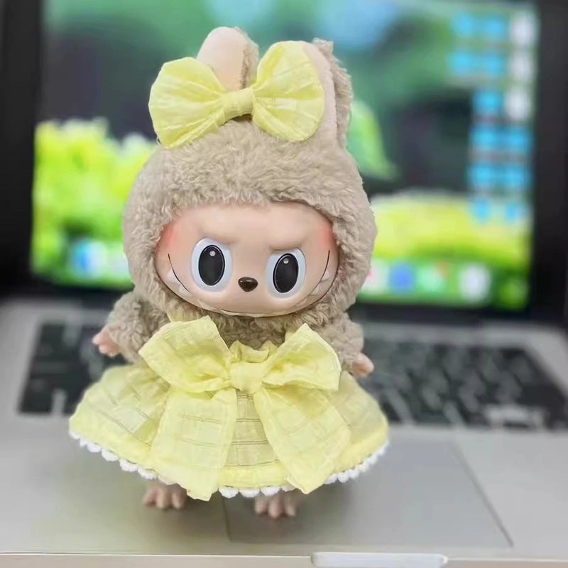 Cute 17cm Vinyl Plush Doll Clothes Set | Doll Clothes Accessories