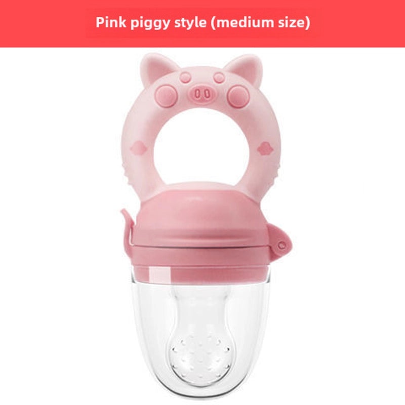 Baby Fruit & Vegetable Music Pig Teether Bag | Baby Teethers & Pacifiers