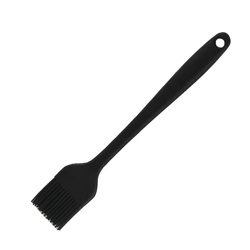 Silicone BBQ Oil Brush High Temp Resistant Integrated Scraper Baking Grill Brush | Kitchen & Dining Tools