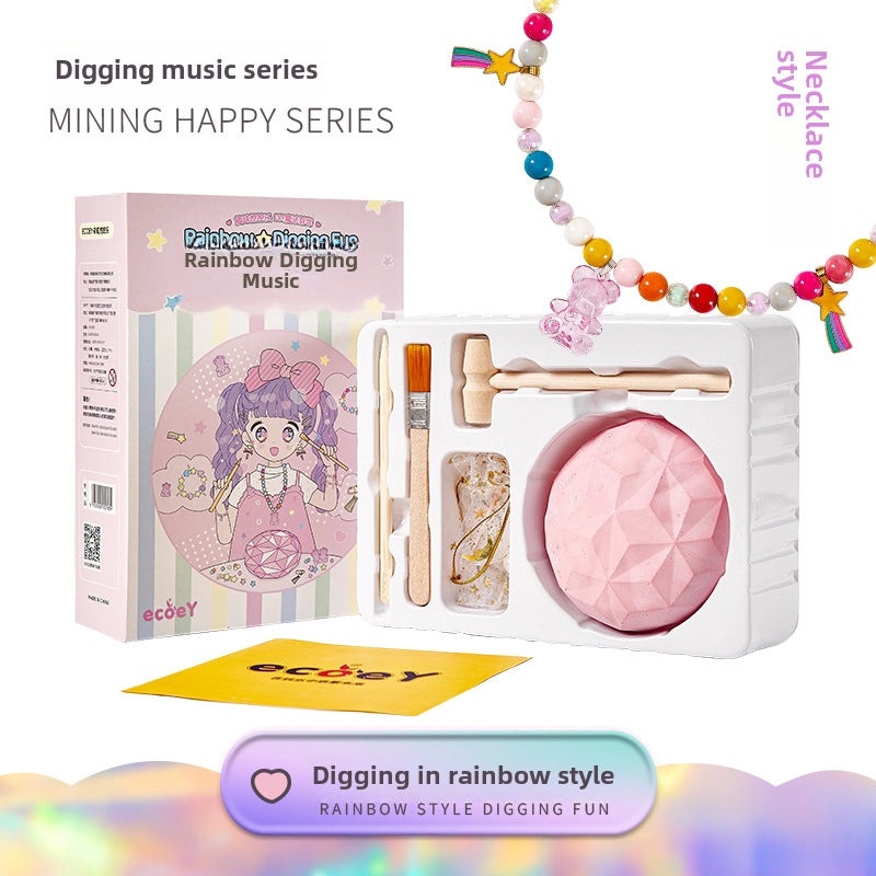 Ecoey Archaeological Blind Box Bracelet Treasure Hunt Necklace Beads Gem for Girls|Jewelry & Accessories